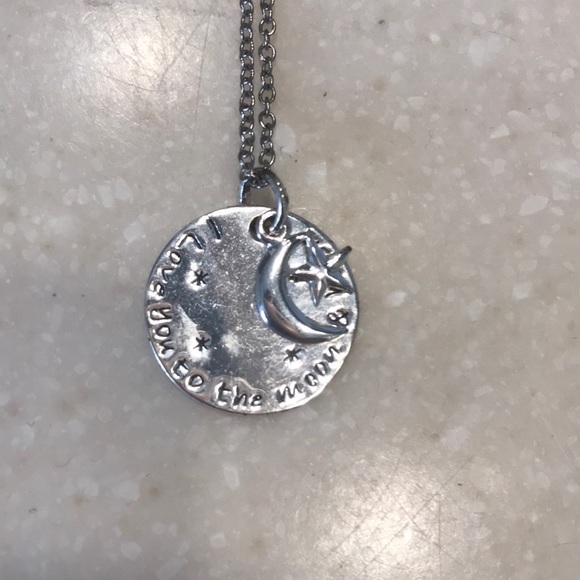 Jewelry - Love you to moon and back pendant necklace
